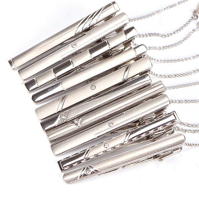 Men'S Accessories Jewelry Brands - Brand New metalowa spinka do krawata