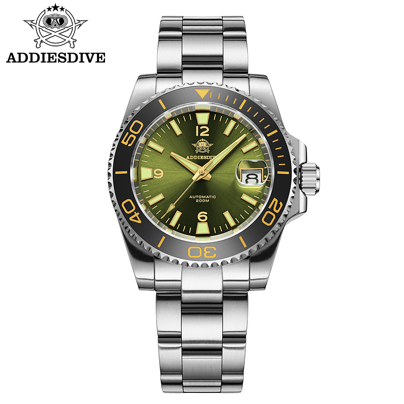 Men'S Accessories Jewelry - ADDIESDIVE Nowy Zegarek Nurkowy Męski Prezent