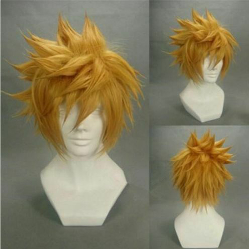 Men'S Yellow Accessories - Kingdom Hearts Ventus Roxas Krótkie złote
