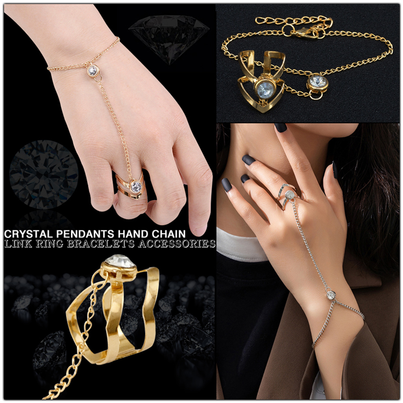 Men'S Accessories Hand Bands - Bransoletki na jeden palec z geometrycznym,