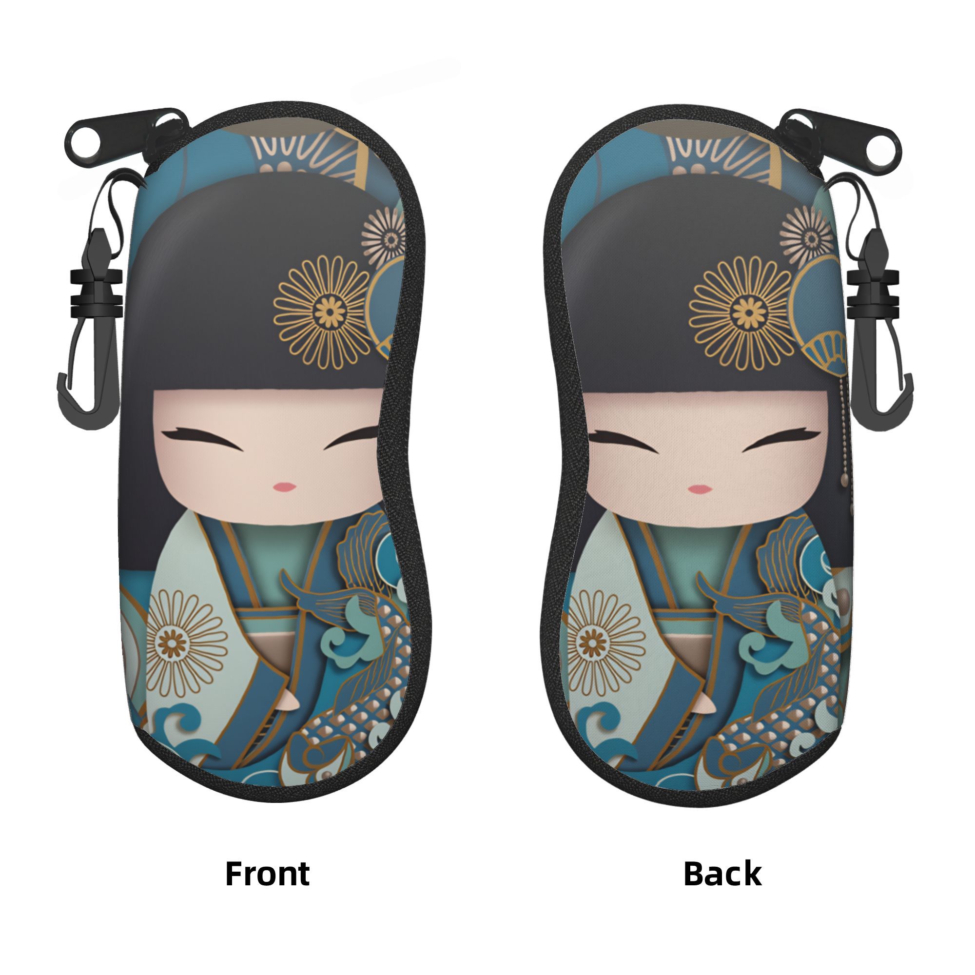 Men'S Accessories Glasses - Japońska lalka Kokeshi Etui na okulary