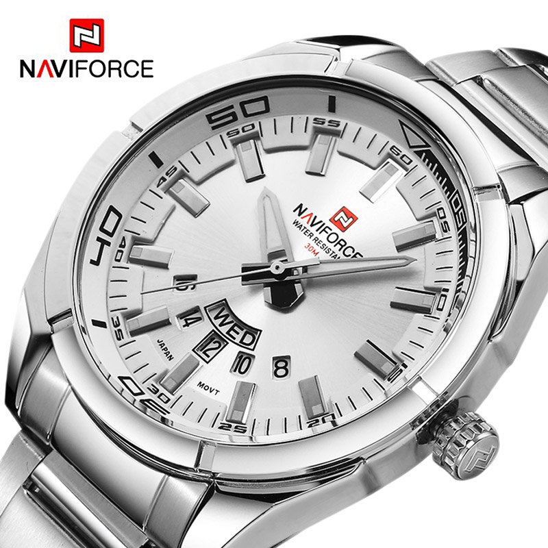 Men'S Accessories Luxury Brands - Zegarki męskie marki NAVIFORCE, w całości