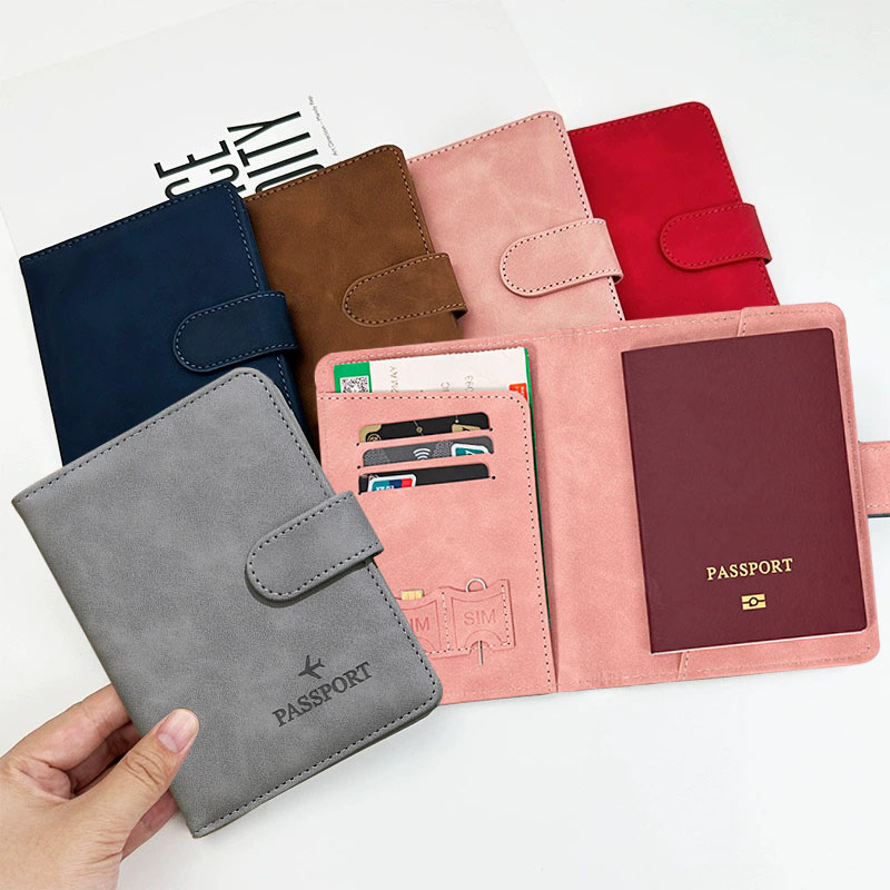 Men'S Accessories Case - Skórzane etui na paszport z blokadą