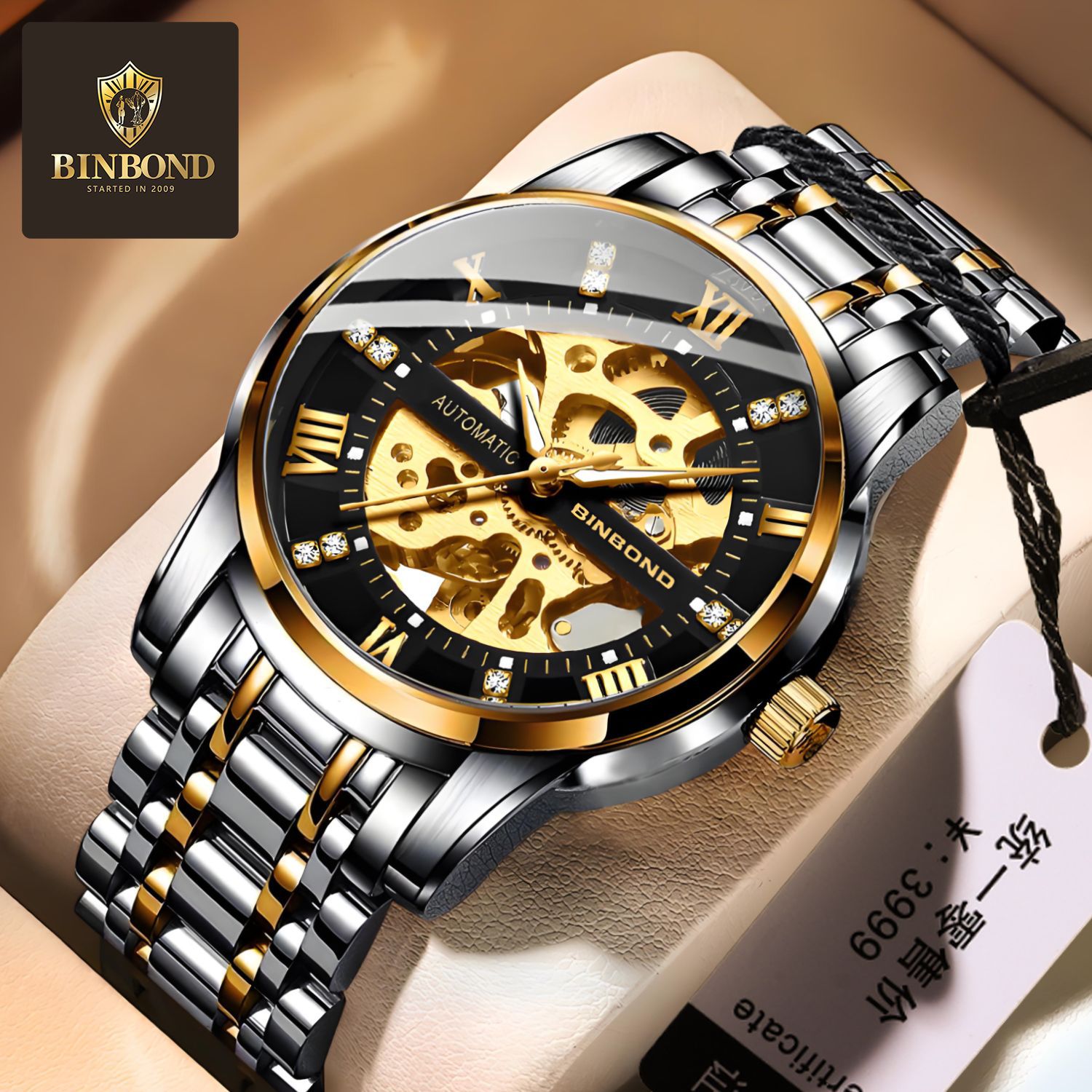 Bindond męskie automatyczne ze – Men'S Accessories Luxury Brands recenzja i cena