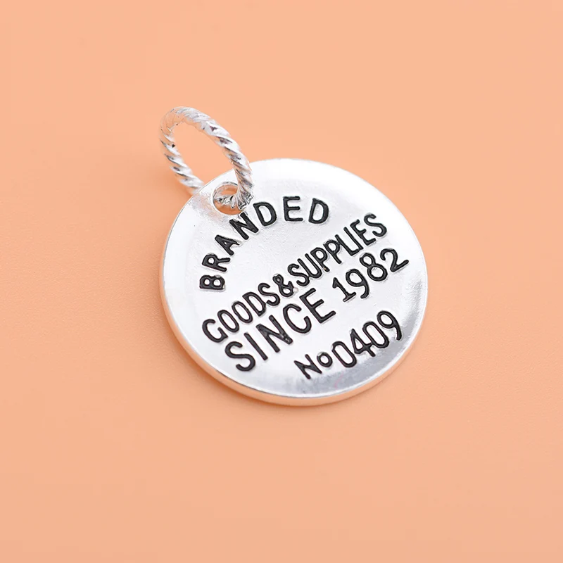 925 srebrny 1982 okrągły wisio – Men'S Accessories Jewelry Brands recenzja i cena