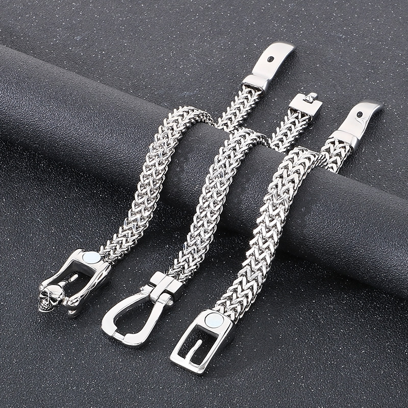 316L Dwurzędowa bransoletka ze – Men Accessories Bd recenzja i cena