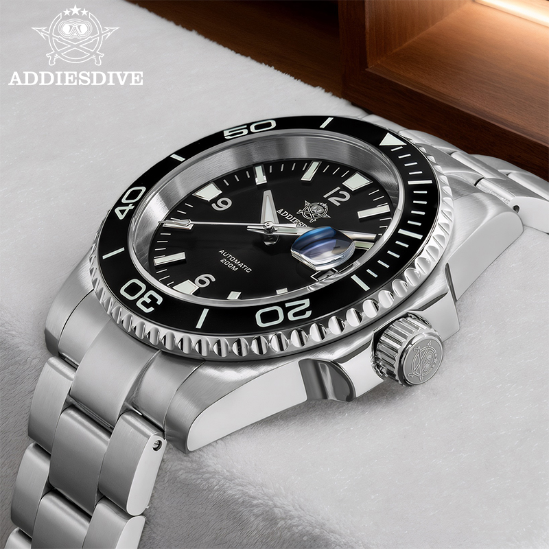 ADDIESDIVE Nowy Zegarek Nurkow – Men'S Accessories Jewelry recenzja i cena