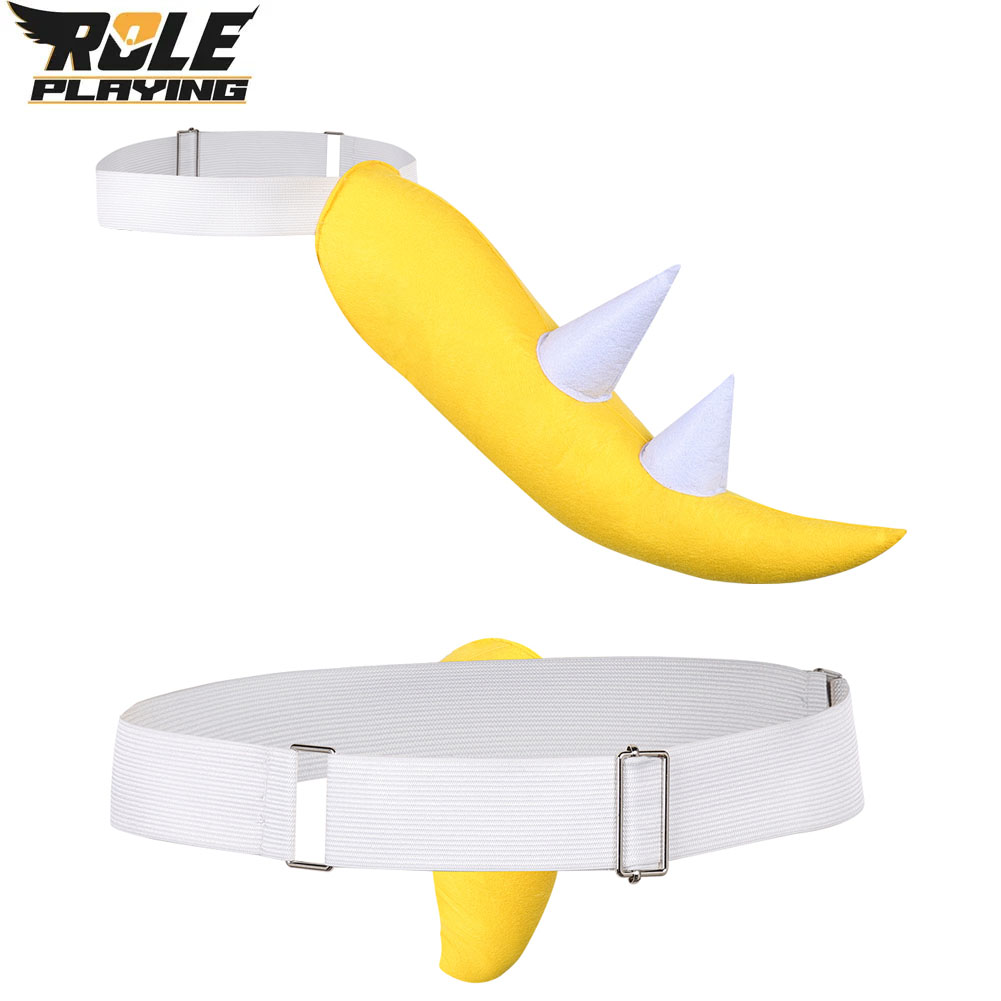 Rekwizyty do kostiumu Bowsera  – Men'S Yellow Accessories recenzja i cena