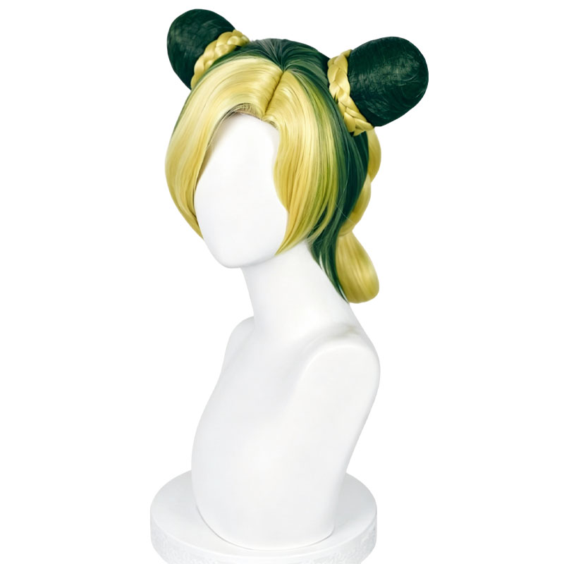 Peruka cosplayowa Anime JOJO J – Men'S Yellow Accessories recenzja i cena