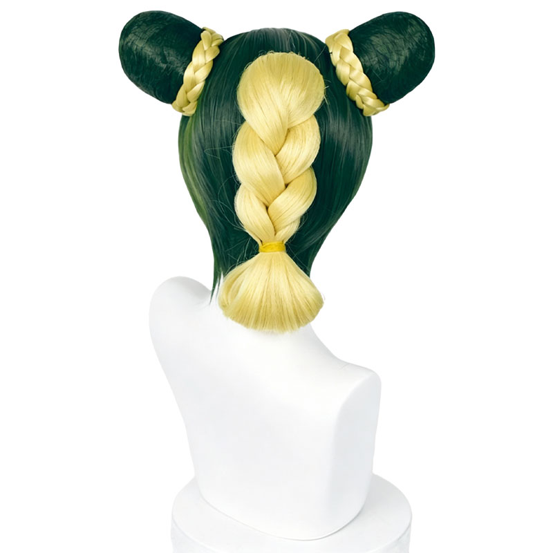 Peruka cosplayowa Anime JOJO J – Men'S Yellow Accessories recenzja i cena