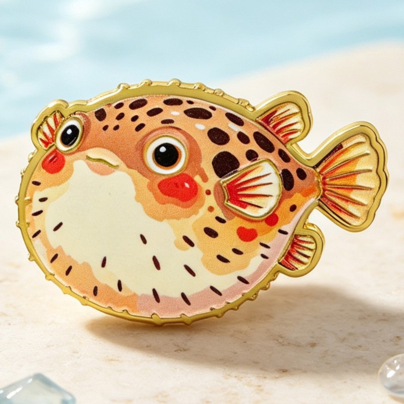 Żywa emaliowana przypinka ze z – Lapel Pin Enamel recenzja i cena