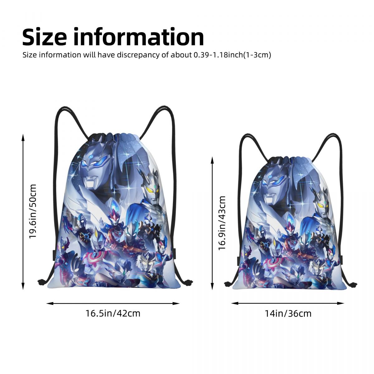 Plecak ze sznurkiem Cartoon U- – Men Accessories Shop recenzja i cena