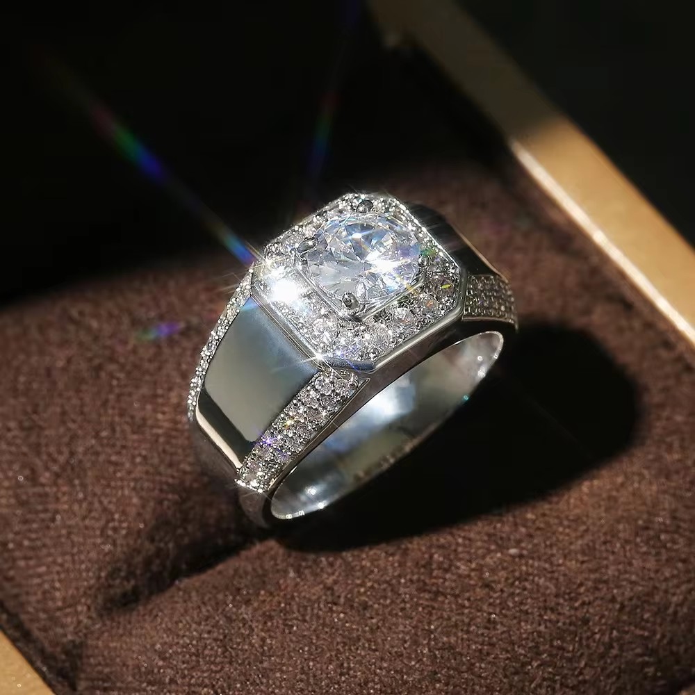 Huitan wspaniałe męskie obrącz – Men'S Accessories Jewelry Brands recenzja i cena