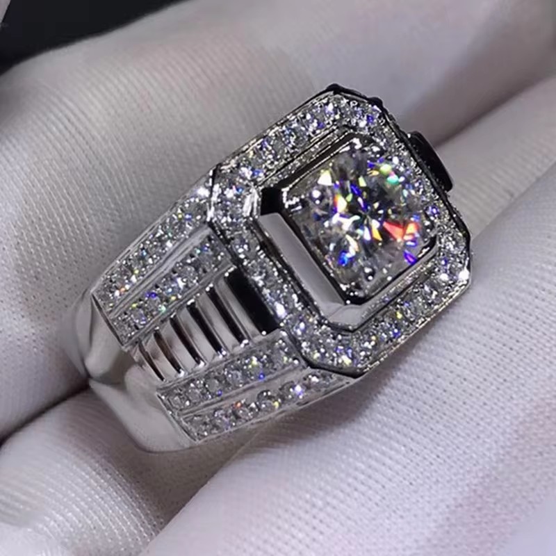 Huitan wspaniałe męskie obrącz – Men'S Accessories Jewelry Brands recenzja i cena