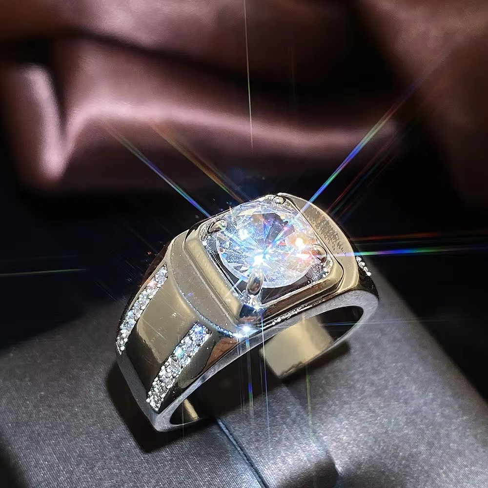 Huitan wspaniałe męskie obrącz – Men'S Accessories Jewelry Brands recenzja i cena