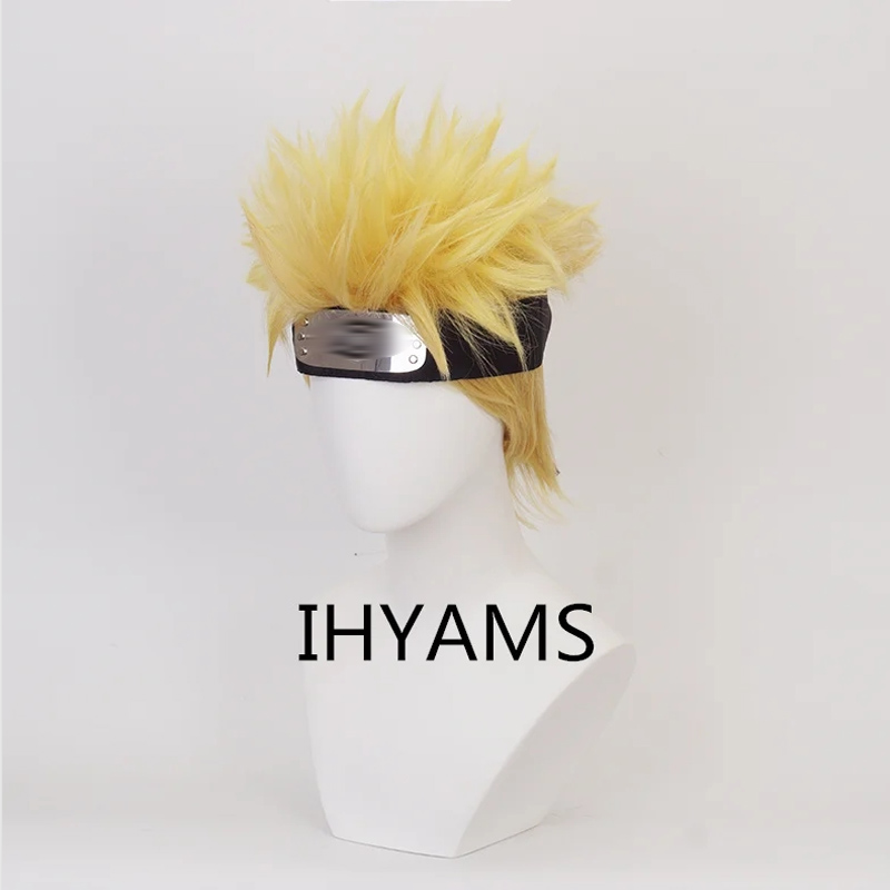 Uzumaki peruki do cosplay 30cm – Men'S Yellow Accessories recenzja i cena