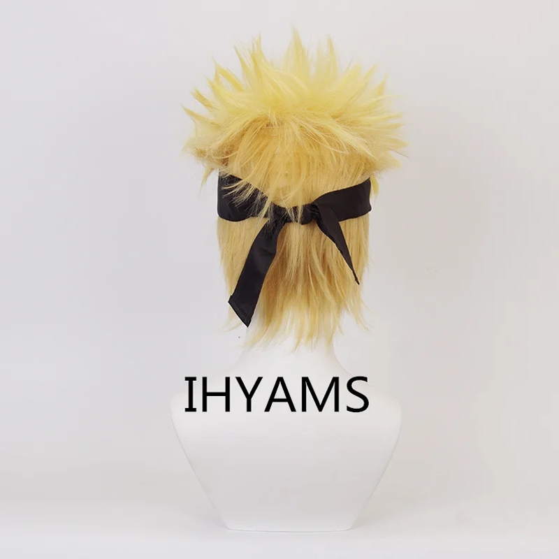 Uzumaki peruki do cosplay 30cm – Men'S Yellow Accessories recenzja i cena