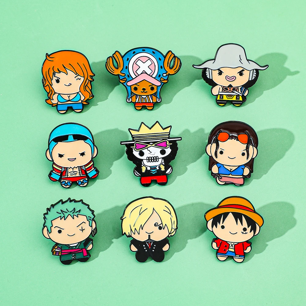 9 szt. Kreatywne broszki z kre – Lapel Pin Enamel recenzja i cena