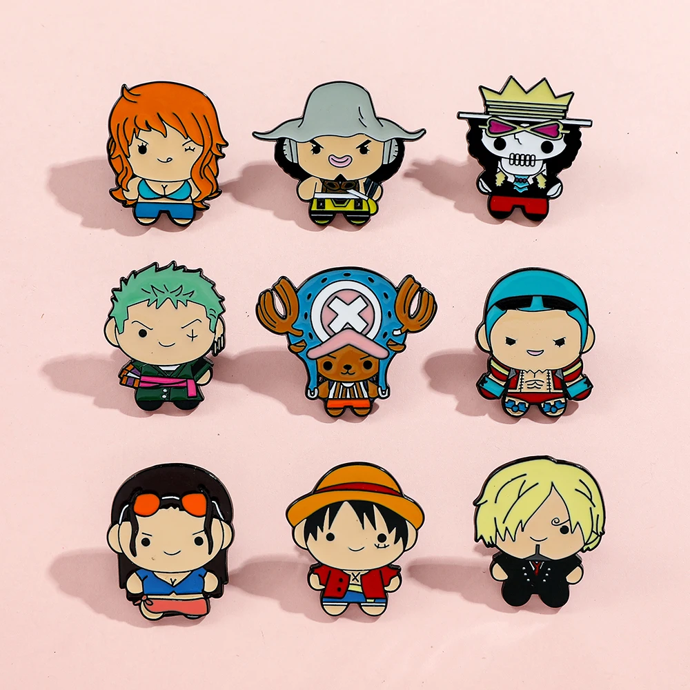 9 szt. Kreatywne broszki z kre – Lapel Pin Enamel recenzja i cena