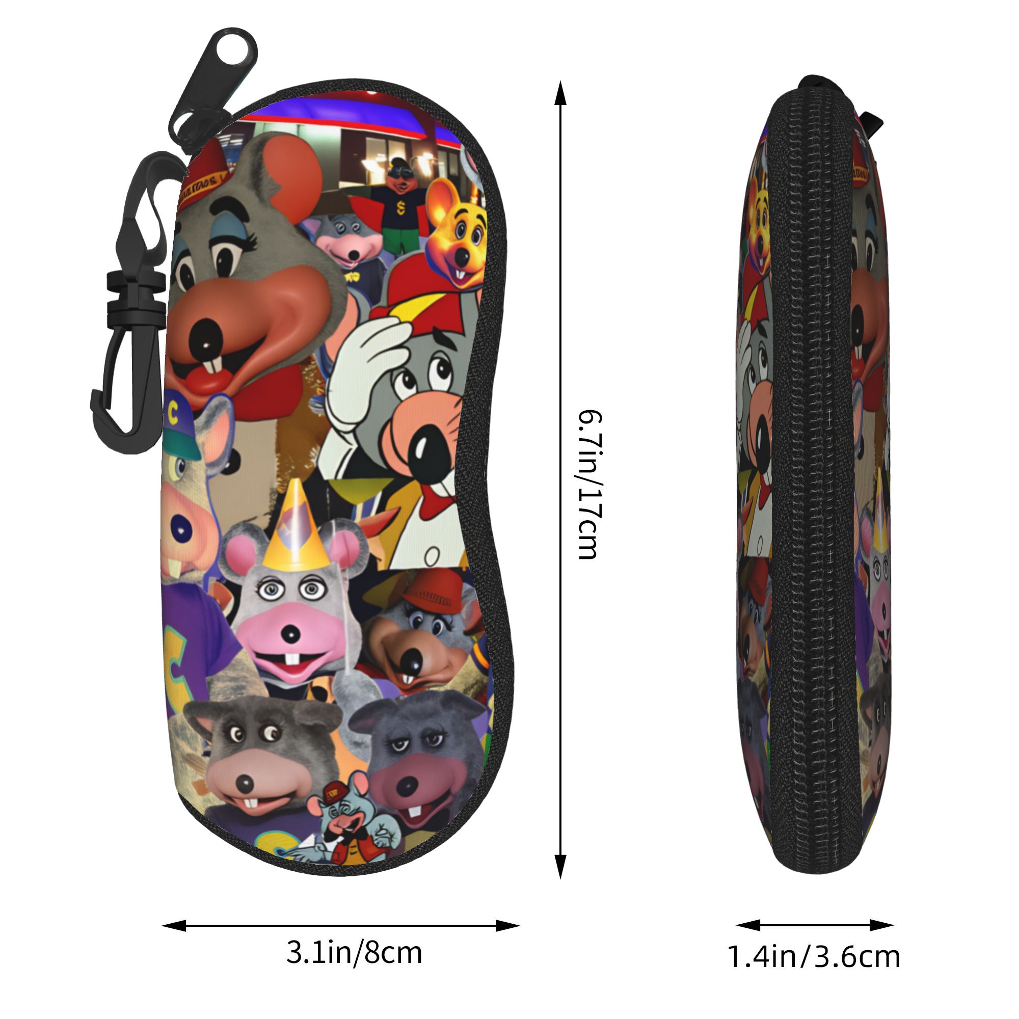 Etui na okulary Chuck E Cheese – Men'S Accessories Glasses recenzja i cena