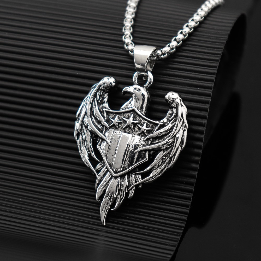 Vintage trzy gwiazdki orzeł ma – Men'S Accessories Jewelry Brands recenzja i cena