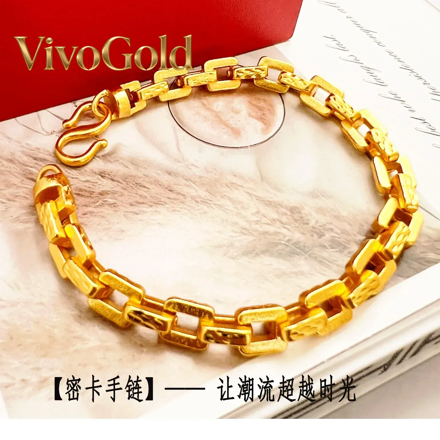 Bransoletka męska VivoGold Lux – Men'S Accessories Luxury Brands recenzja i cena
