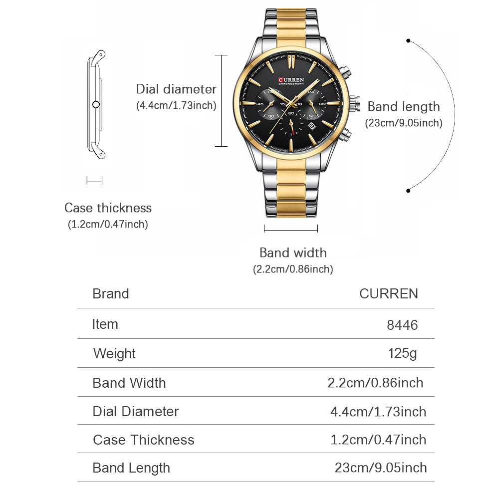 CURREN Casual Quartz Chrono Sp – Men'S Accessories Jewelry recenzja i cena