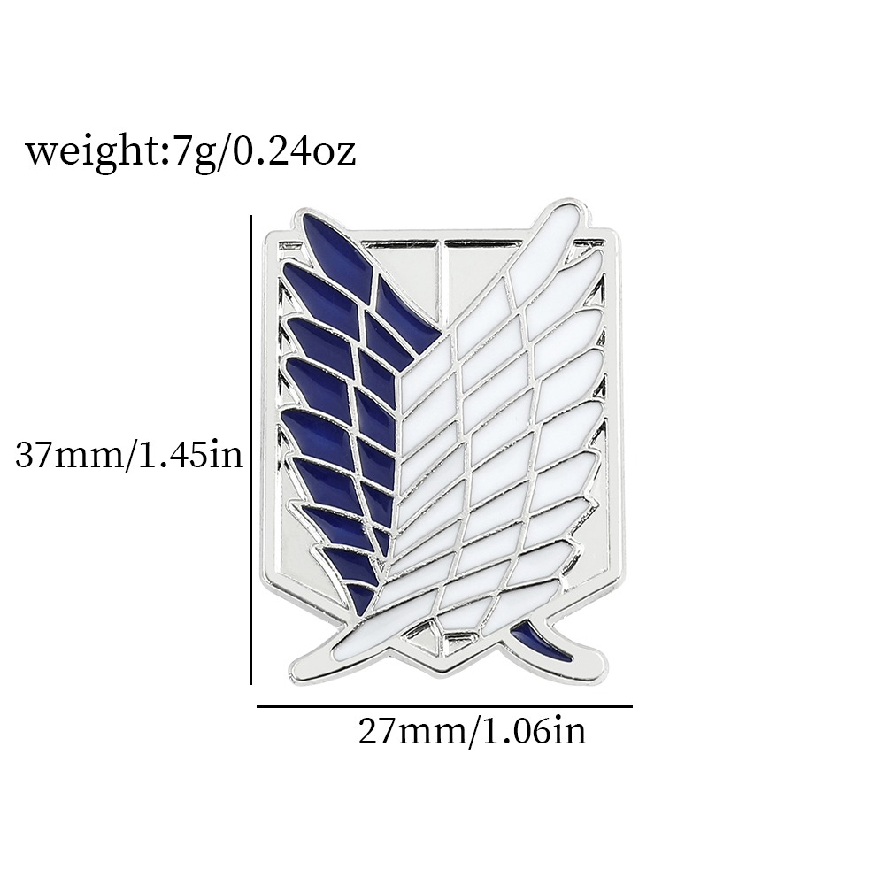 Anime Atak Tytanów Emaliowana  – Lapel Pin Enamel recenzja i cena