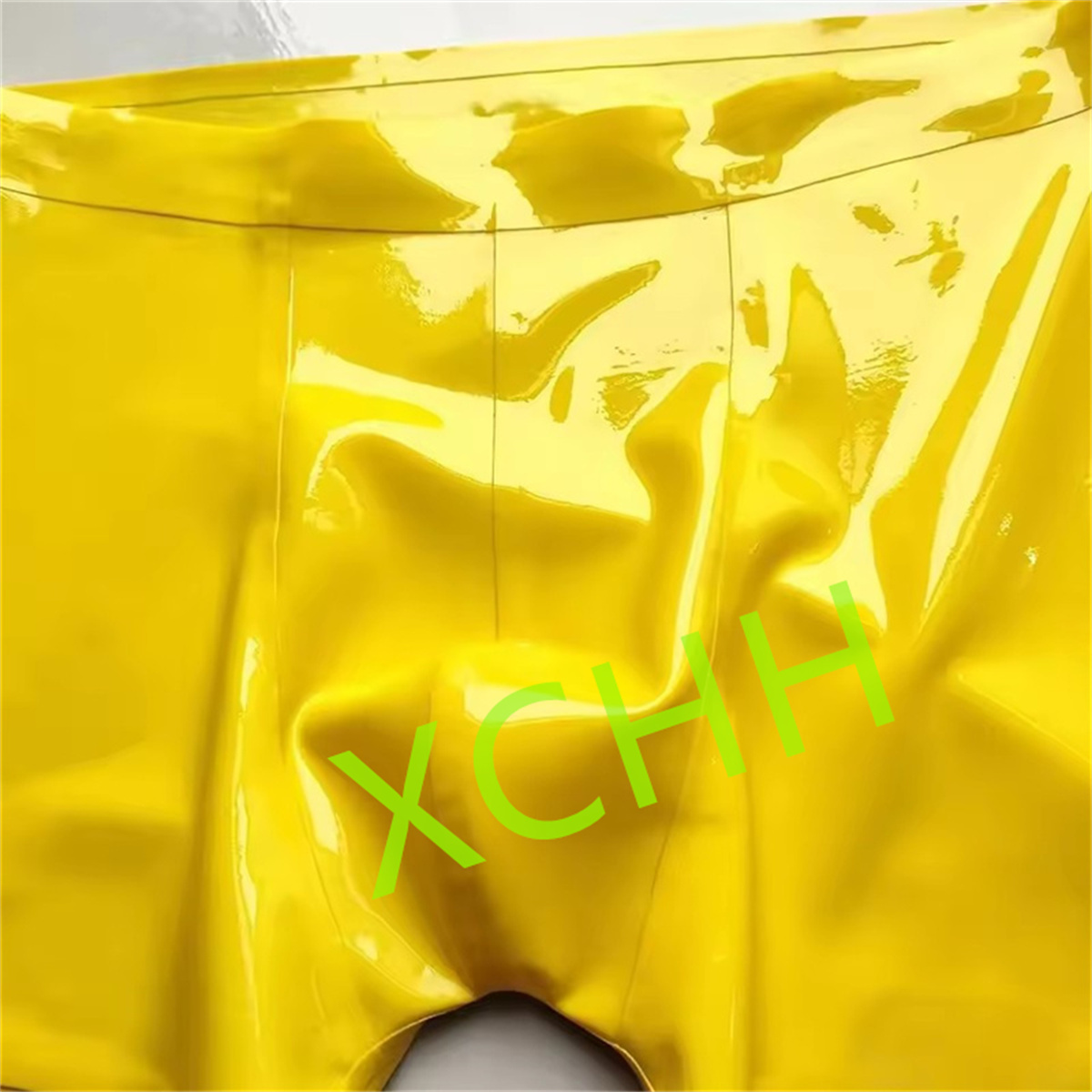 Męskie szorty z lateksu, gumow – Men'S Yellow Accessories recenzja i cena