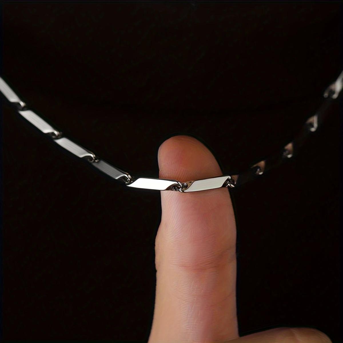 Srebrzysty Zakrzywiony Krzyżyk – Men'S Accessories Jewelry Brands recenzja i cena