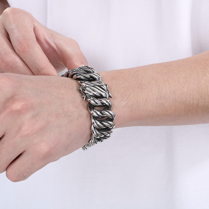 KALEN 22MM Twisted Link Chain  – Men Accessories Bd recenzja i cena