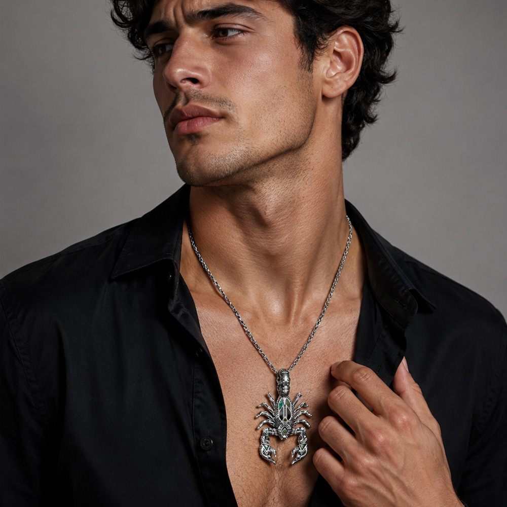Wisiorek Skorpion Zupełnie now – Men'S Accessories Jewelry Brands recenzja i cena