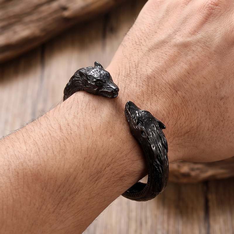 Bransoletka z podwójną głową w – Men Accessories Bd recenzja i cena