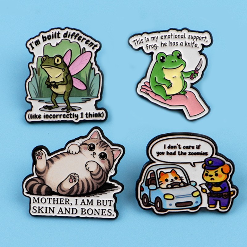 Przypinka emaliowana z cytatem – Lapel Pin Enamel recenzja i cena