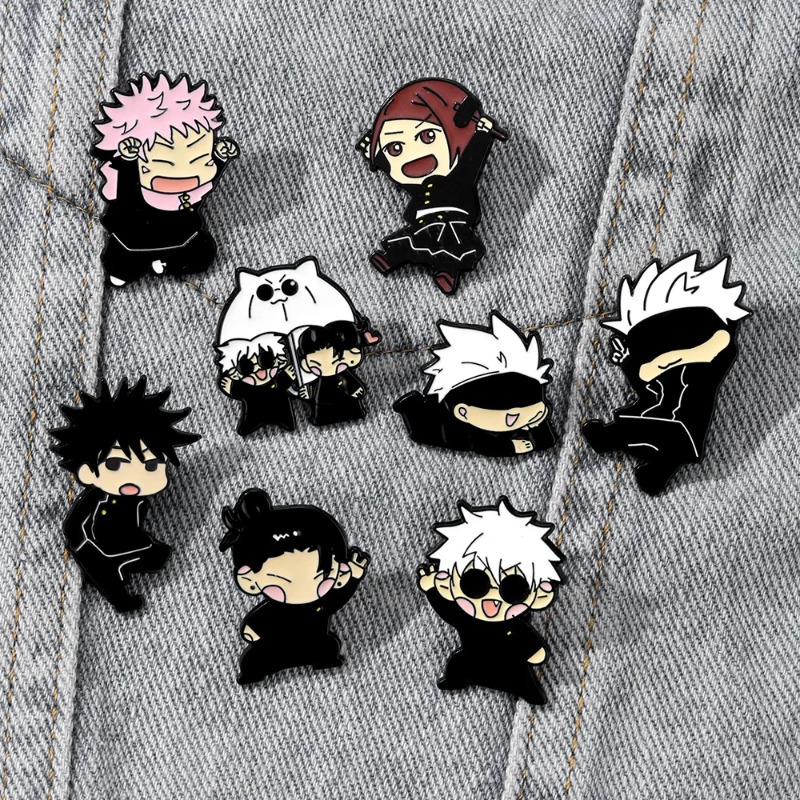 8 szt. emaliowanych przypinek  – Lapel Pin Enamel recenzja i cena