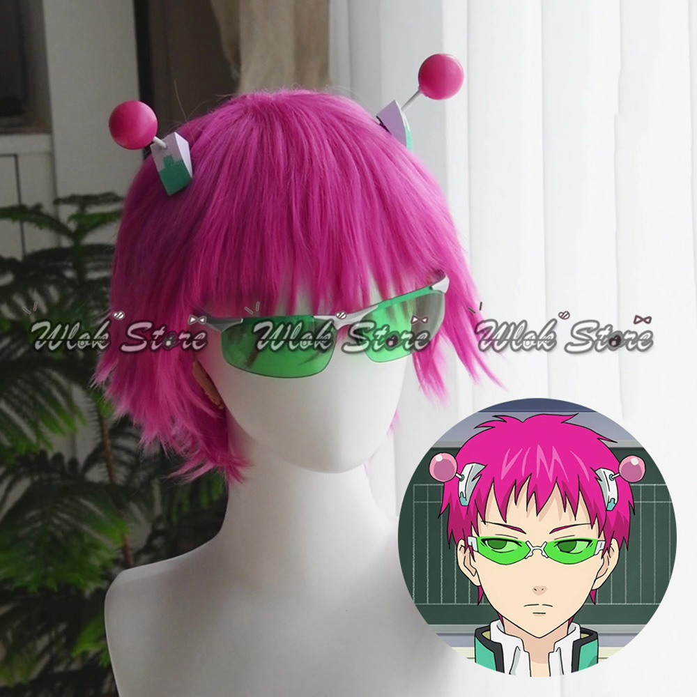 Peruka do cosplayu Anime Saiki – Men'S Accessories Glasses recenzja i cena