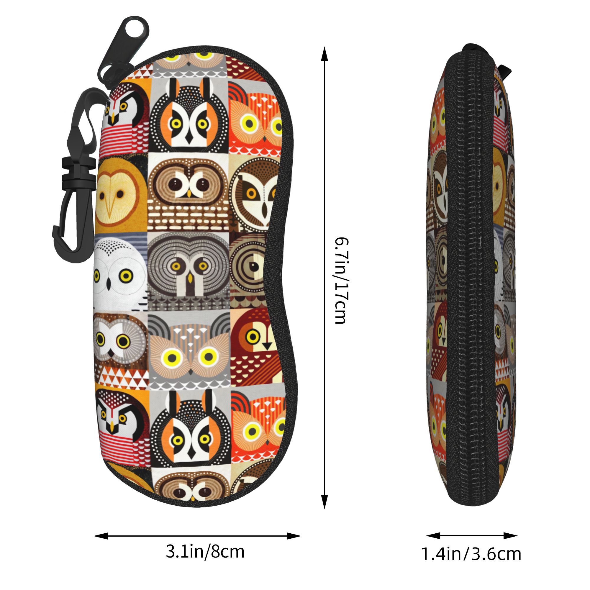 Etui na okulary z nadrukiem so – Men'S Accessories Glasses recenzja i cena