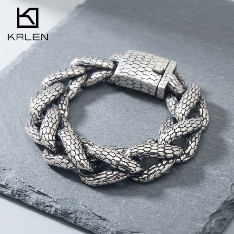 Bransoletka męska Kalen ze skó – Men Accessories Bd recenzja i cena
